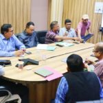 मुख्यमंत्री आदर्श ग्राम योजना के तहत सारकोट में विकास कार्यों की समीक्षा*