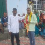 थराली में नामित पार्षद तेजपाल गुसाईं का पैतृक गांव में भव्य स्वागत, जनता की सेवा का लिया संकल्प