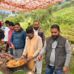 नंदा की विदाई से पहले वाण में विशाल भंडारा, श्रद्धालुओं ने ग्रहण किया प्रसाद