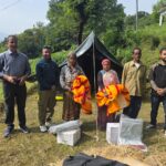 भूस्खलन से चार परिवार बेघर, रेडक्रॉस ने पहुंचाई राहत सामग्री*